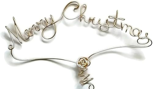 Merry Christmas Tree Topper in Gold, Silver, Red, Green, Blue and More