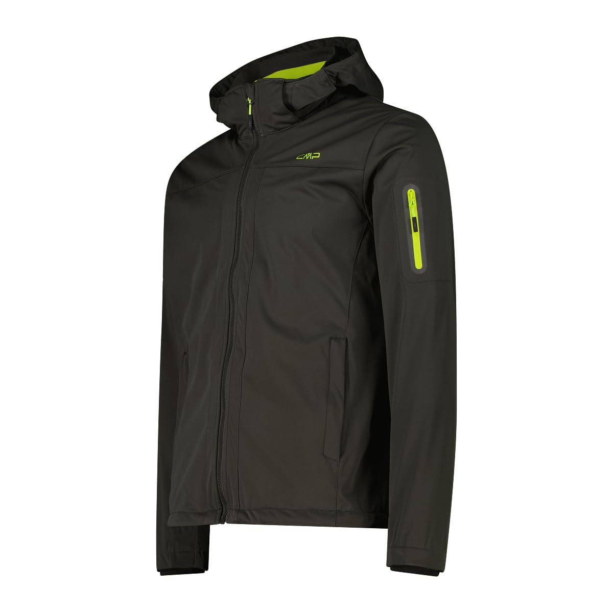 CMP Giacca da uomo in Light Softshell con cappuccio staccabile, 39A5027