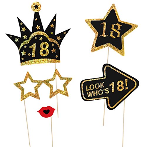 Luoem Party Photo Booth Props (18Th Birthday) #TOP7