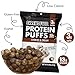 Shrewd Food Protein Puffs - Sweet and Crispy Dessert Puffs, Low Carb High Protein Cereal Snack, Soy Free, Peanut Free, Tree Nut Free, Gluten Free, 12g of Protein - Cookies & Cream, 0.74 Oz (Pack of 8)