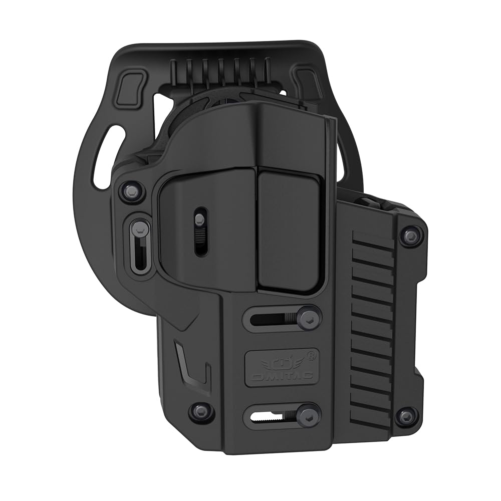 Funda táctica universal tipo paddle, funda OWB para las pistolas más populares de tamaño completo y compactas