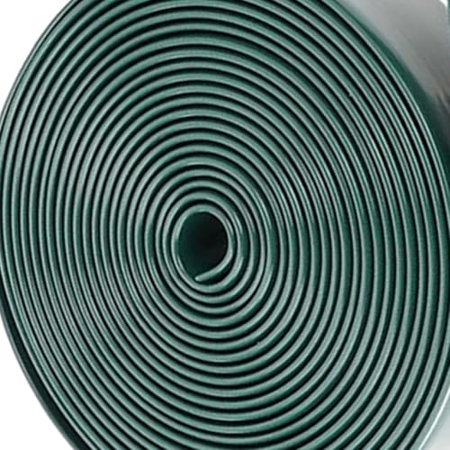 Reparación de sillas de cincha de vinilo con tiras de PVC verde y remaches para patio 3