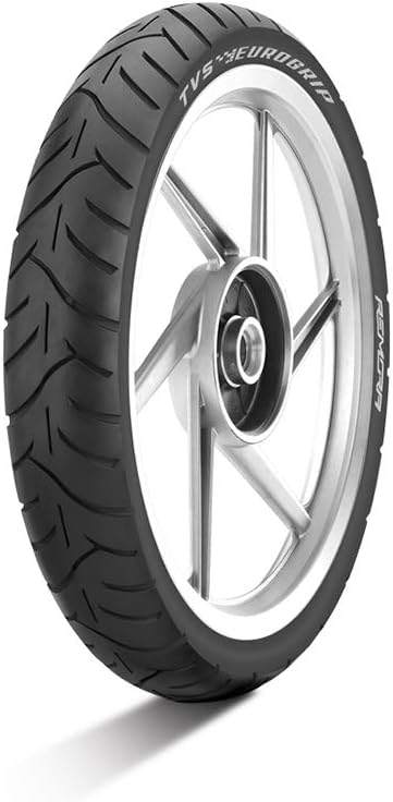 Eurogrip Tyres | 90/90-17 49P ATT455F Tubeless Bike Tyre | Tyre for Front
