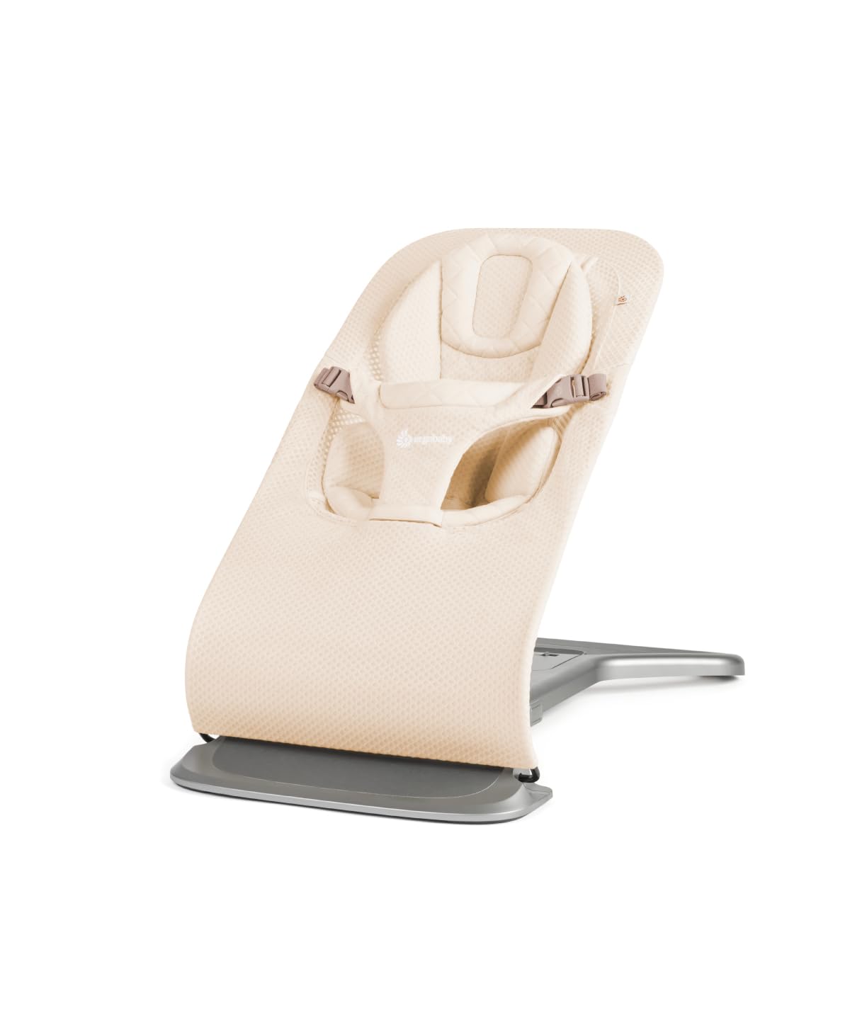 Transat Ergobaby Evolve en Maille Crème - Confort Ergonomique et Réglable