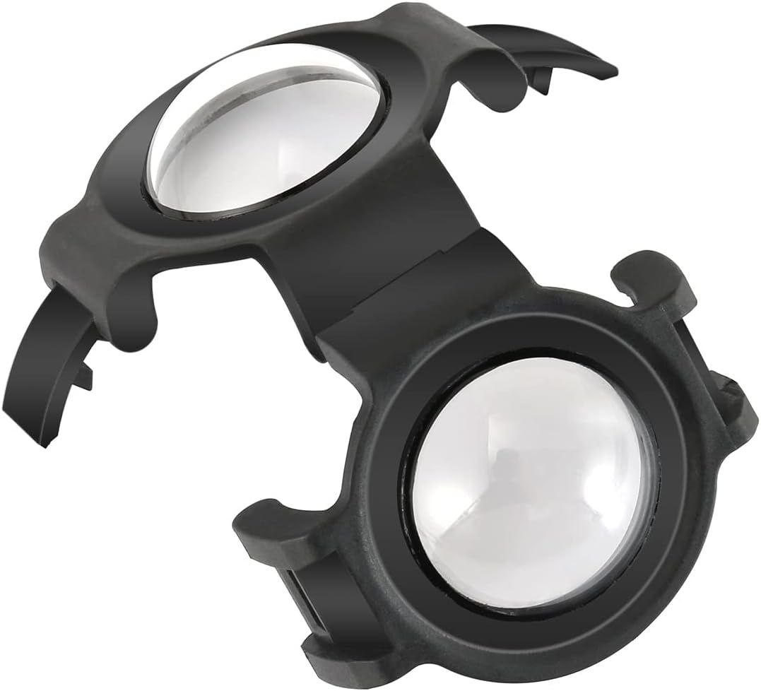 PULUZ Lens Guard Compatible for Insta360 X3 Lens Guards Upgrade Optical Glass Lens Cap Protector Anti Scratch Protective Cover 360 Action Camera Accessories
