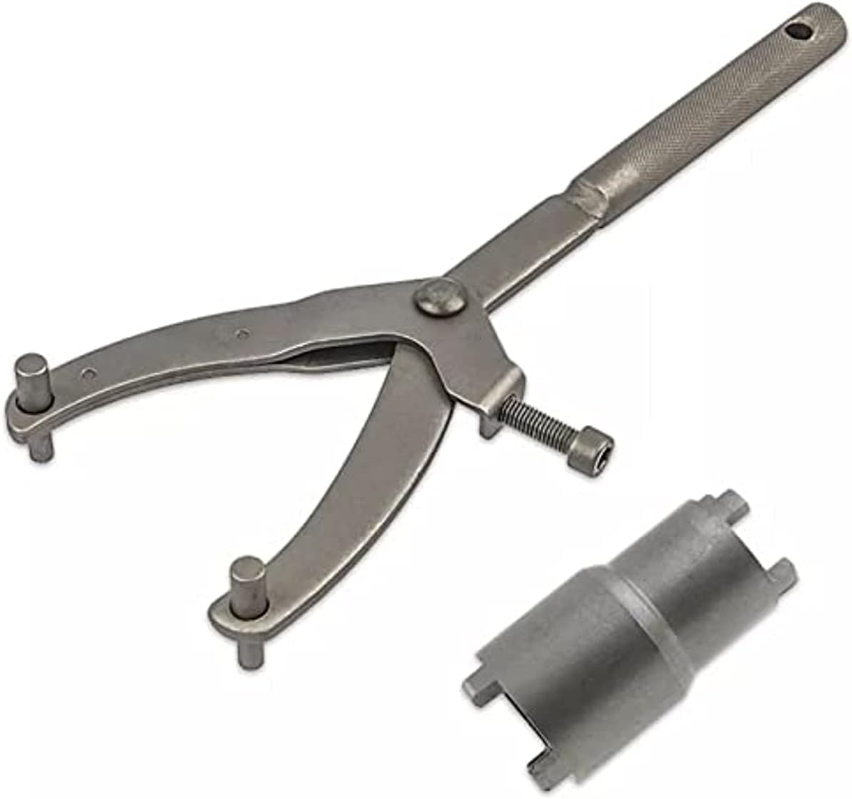 FIT for Scooter Magnetic rMotorcycle Flywheel Wrench, Motorcycle Flywheel Wrench Clutch Lock Nut Socket Anti Deformation