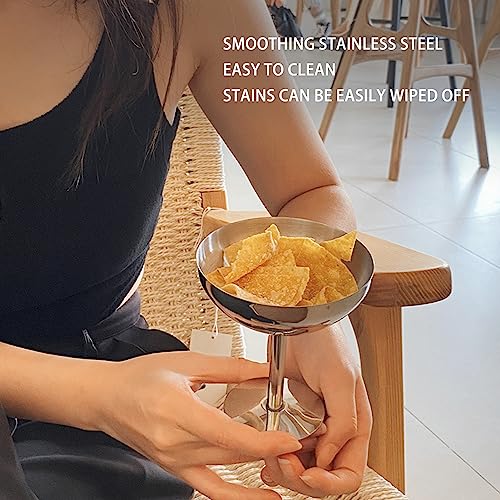 Stainless Steel Goblet Cup, 5.2oz Dessert Cups, Pudding Cups, for Party Family Bar Cafe for Outdoor Events Picnics - Image 4