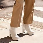 DREAM PAIRS Women's High Chunky Heel Ankle Boots Platform Short Ladies Booties