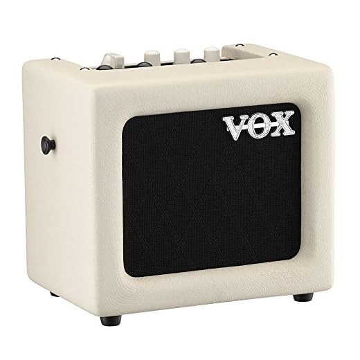 VOX Mini3 G2 Battery-Powered 3W Modeling Amplifier, Ivory