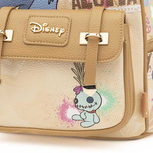 Image of Wondapop Disney Stitch Aloha 11 inch Vegan Leather Fashion Mini Backpack
