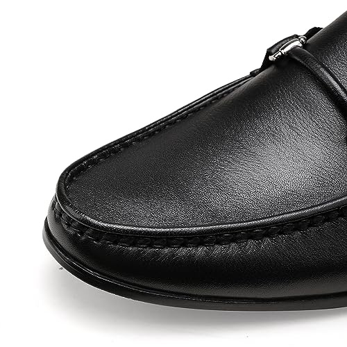 Classic Dress Shoes for Mens, Leather Comfort Penny Loafers Driving Causal Slip-on Loafers for Mens2