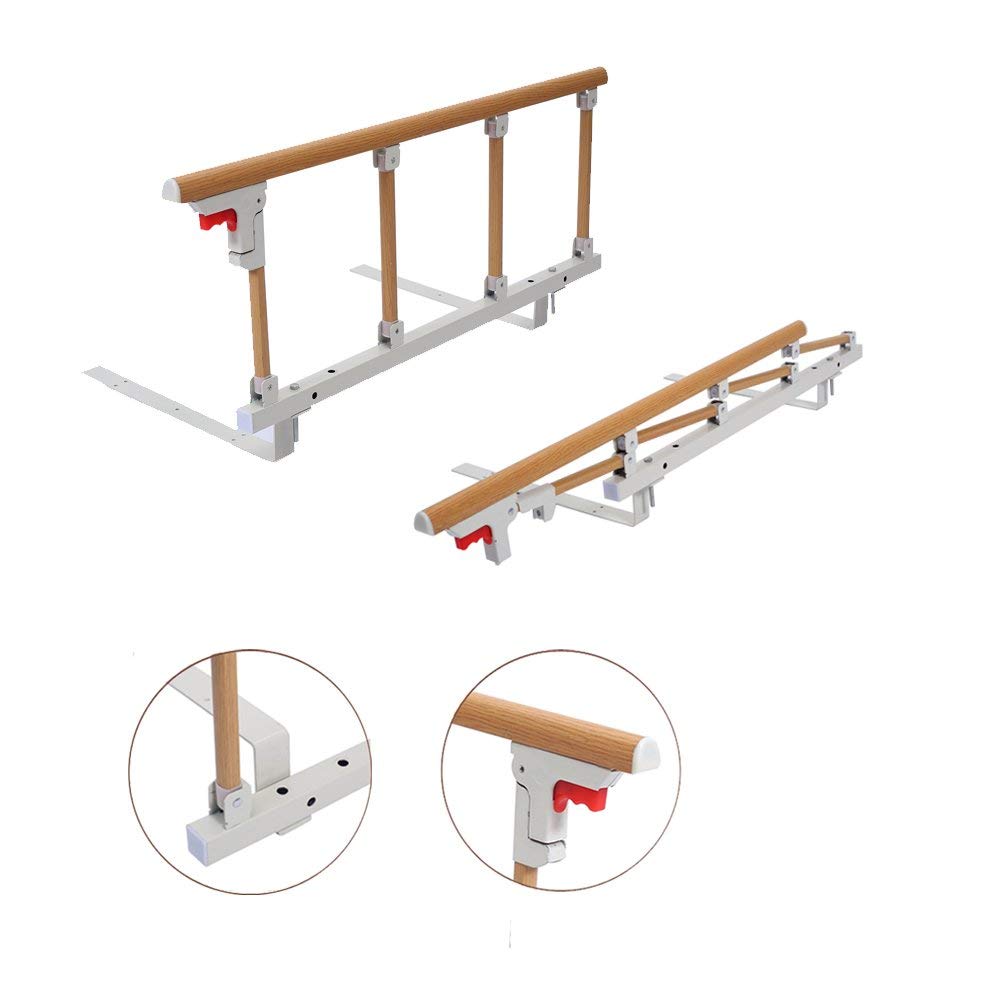 GHzzY Bed Assist Rail - Rotaie del Letto di Sicurezza per Anziani, Adulti e Bambini - Pieghevoli di Protezione del Letto da Letto Dispositivi di Assistenza Medica (1 pz)