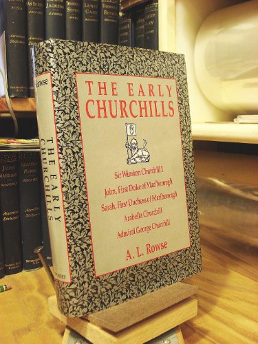 Early Churchills, an English Family 0880295872 Book Cover