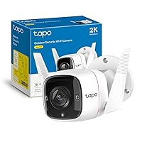 Tapo C310 Telecamera Wi-Fi Esterno FHD 1296P, Telecamera IP di Sorveglianza