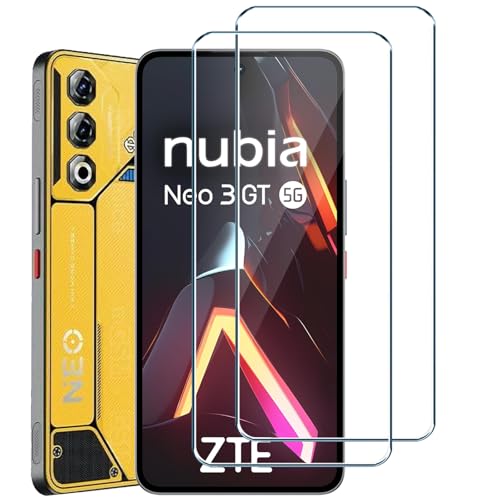 Xiangyun 2 Stück Schutzfolie für ZTE nubia Neo 3 GT 5G Panzerglas, Frei von Kratzern, 9H Härte, HD Displayschutzfolie, 0.33mm Ultra-klar, Ultrabeständig