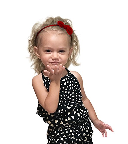 Hair Bow Headband (Metallic Purple)4