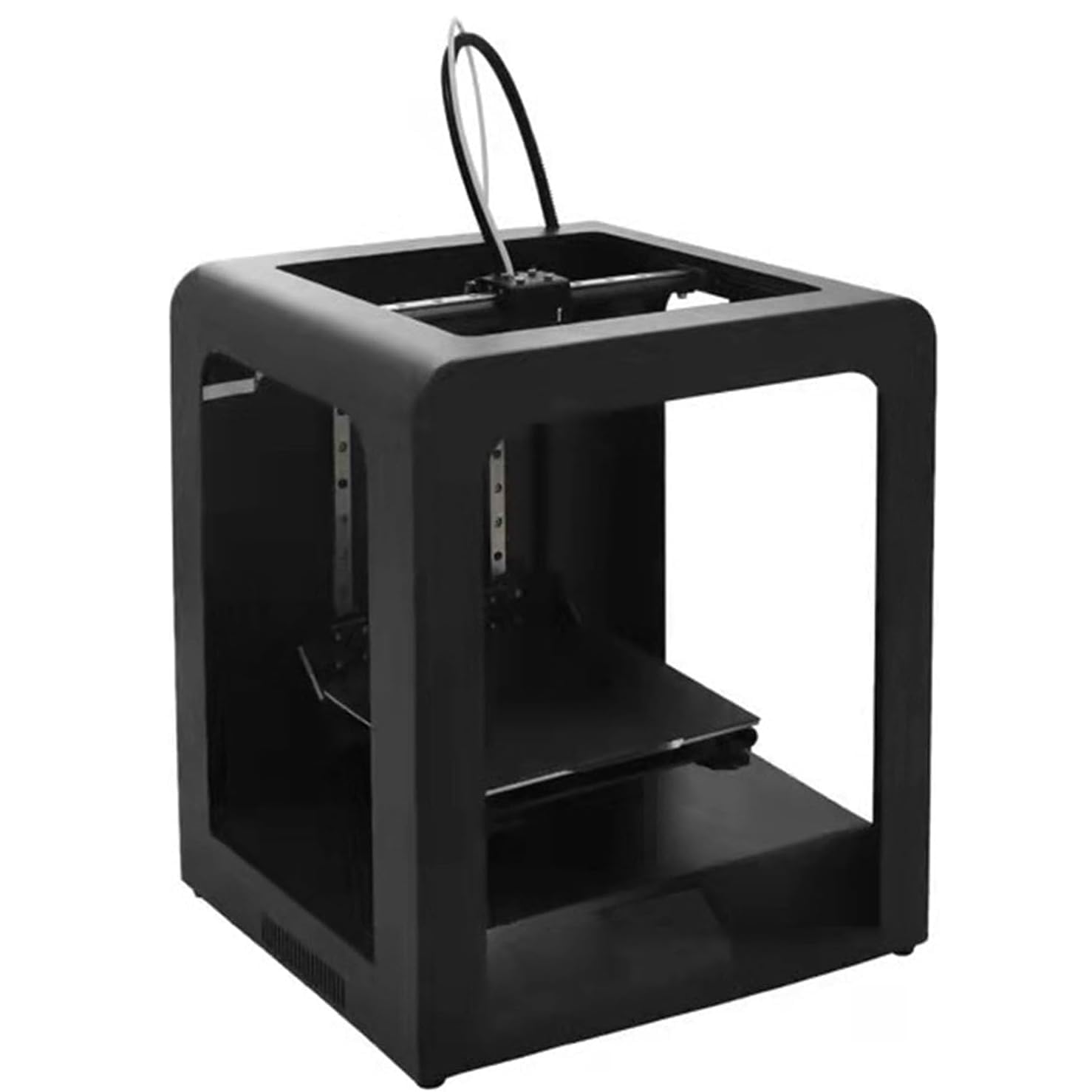 Stampante con livellamento 3D completamente automatico, sistema di stampanti 3D FDM chiuso, alta velocità 300 mm/s, con touch screen da 3,5 pollici, volume di stampa 220×200×200 mm