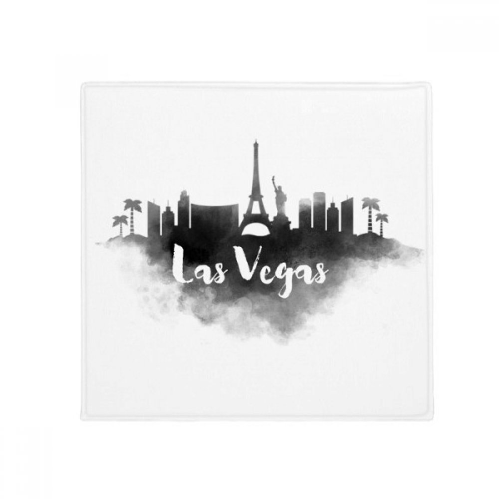 Tapis de sol antidérapant Las Vegas peinture encre style américain pour maison 80cm