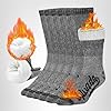 Alvada Merino Wool Hiking Socks Thermal Warm Crew Winter Boot Sock For Men & Women 3 Pairs #5