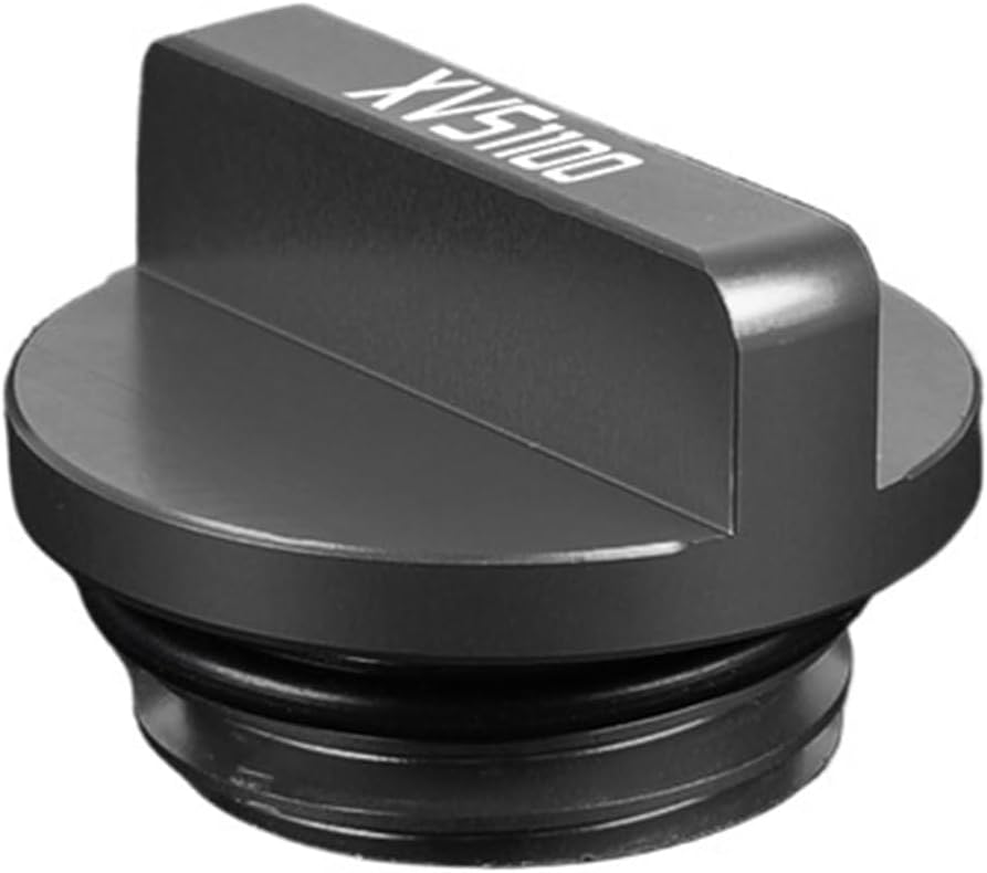 Motorcycle Engine Oil Filler Cap Screw C For YAMAHA XVS1100 XVS 1100 1999 2000 2001 2002 2003 XVS650 1998-2005 XVS 650 1100 Motorcycle M27*3.0 Engine Oil Filler Cap Plug(GOLD)