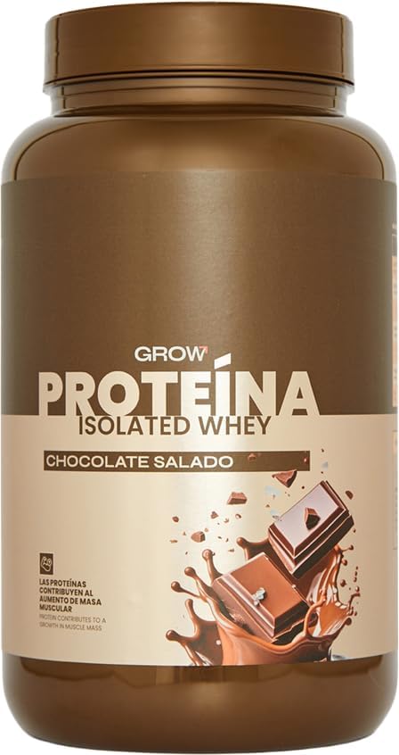 Grow Wellness - Proteina Aislada sabor Chocolate Salado | Ingredi...