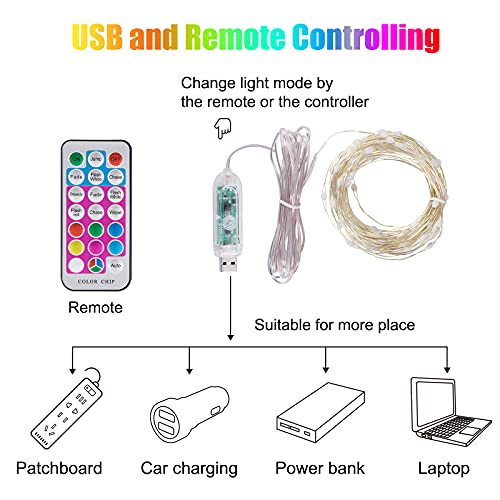 Minetom color changing fairy lights 9 Minetom color changing fairy lights - image 10