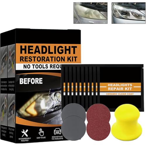 Keeplus Restowipes Kit de Rénovation Optiques