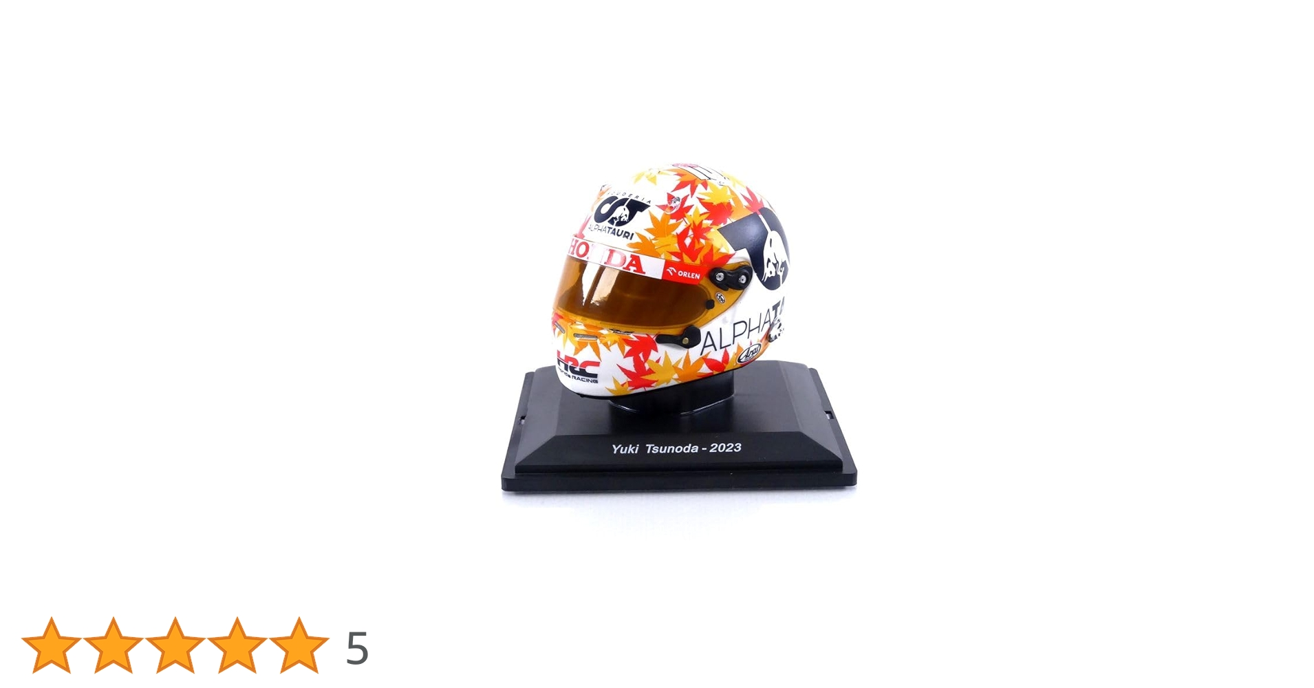 Amazon | スパーク 1/5 ヘルメット F1 アルファタウリ 角田裕毅 2023