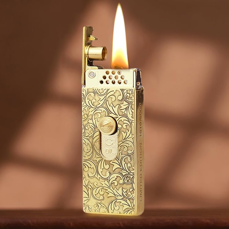 Encendedor vintage a keroseno Mivikee cobre miniatura 1