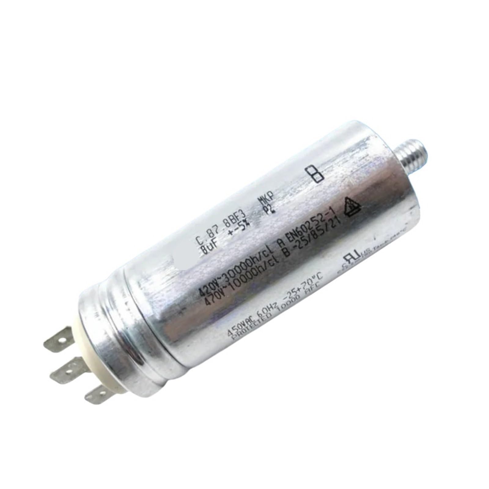 KSZHZYMGX 1pcs capacitor C.87.8BF3 3.5UF 4UF 5UF 6UF 8UF 420-470V(8UF 30X78)