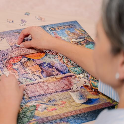 Puzzle 750 pièces : Art & Soul : Roméo & Juliette Ravensburger France - vue 4