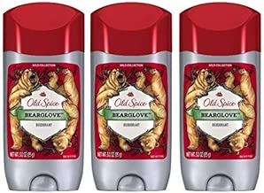 Old Spice Deodorant for Men, Bearglove Scent, Wild Collection, 3 oz, 3 Count - coolthings.us