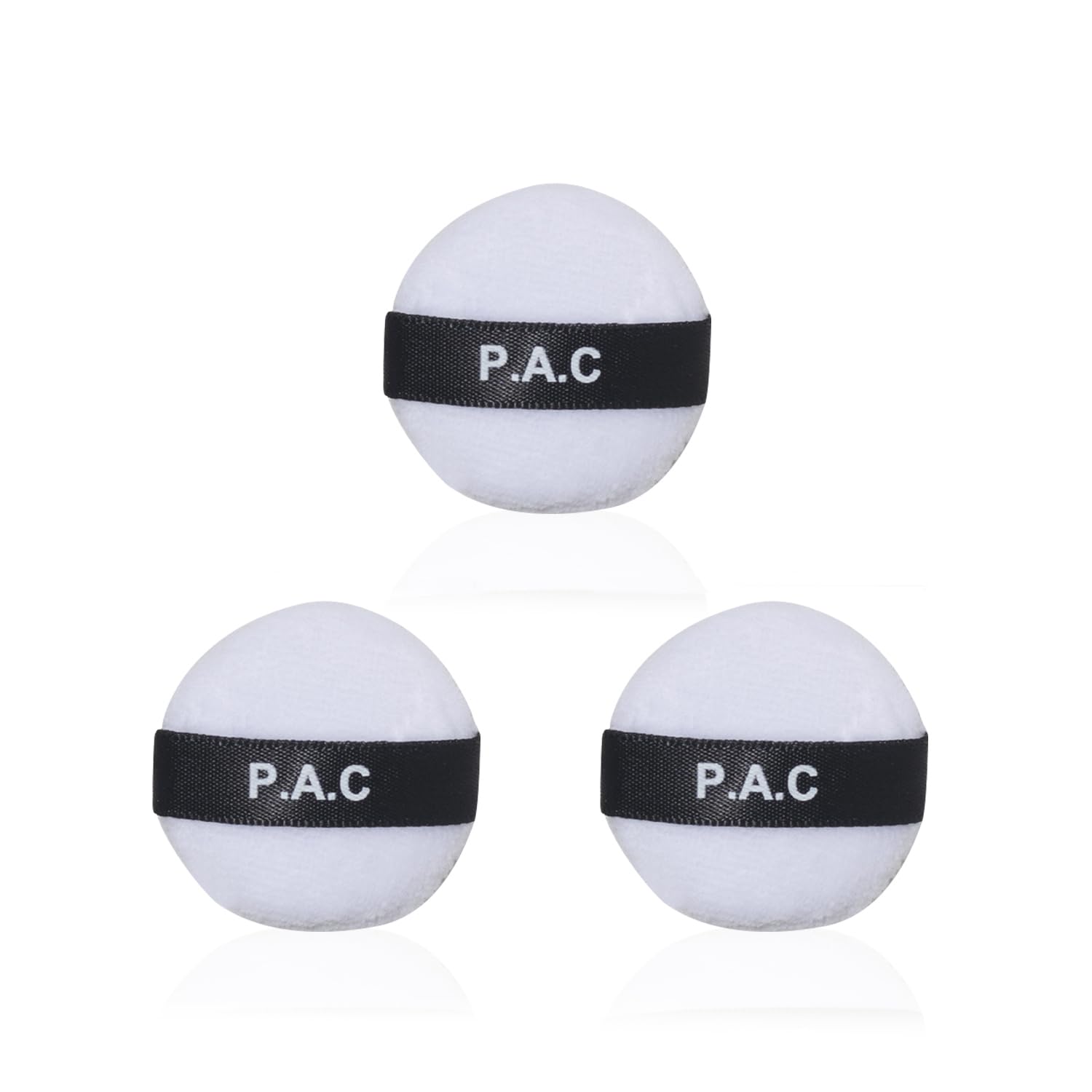 PAC Mini Cotton Puff (Round) (White) (3 Pc)-picture-29
