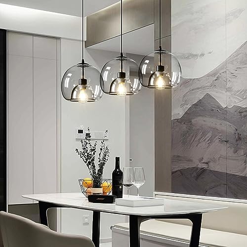 Bravsekai PENDANT LIGHT 05 Glass Pendant Kitchen Island Light thumb #4