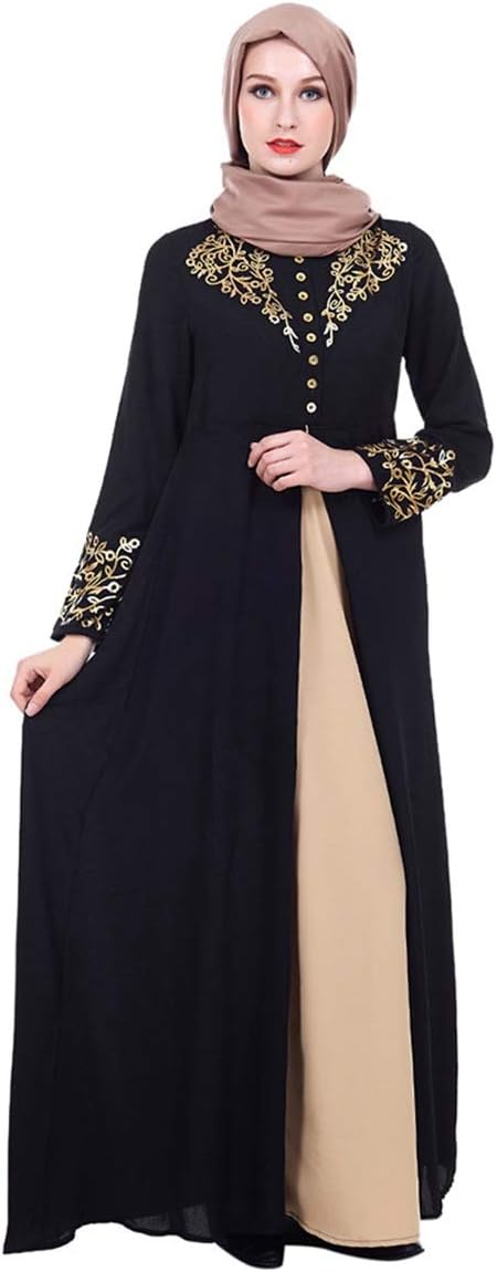 2019 Fashion! Islamic Clothing,Muslim Women Kaftan Abaya Robe Hijab Caftan Jilbab Maxi Dresses