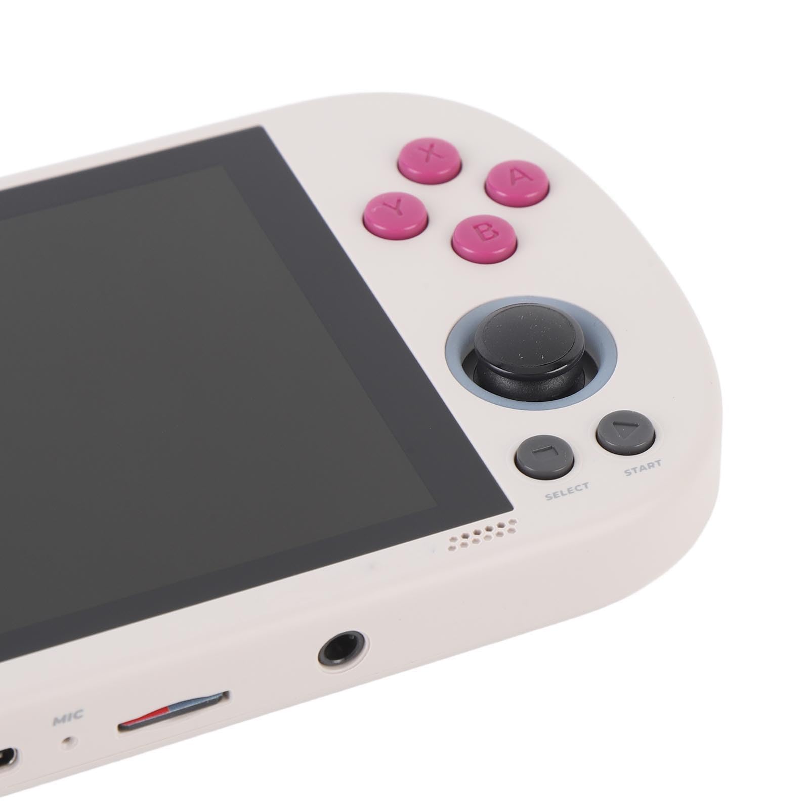 CHICIRIS Console di Gioco retrò Portatile Portatile Schermo IPS da 4,96 Pollici per Un'esperienza di Gioco Classica Supporta 28 Emulatori e Contenuti Multimediali (GRAY)