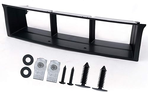 CHEDA Inserto de parrilla de parachoques central delantero, compatible con Ford F150 2009-2014, EL3Z-17K945-AA