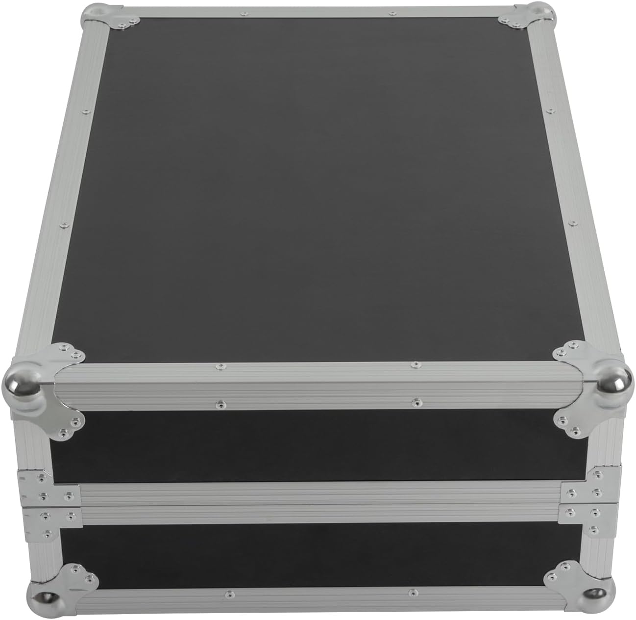 10U PA DJ Rack Case,Audio Rack/Road ATA Case with 4 Wheels,Recording Studio Racks Up to 66.19LB for Studios, Home Theatres, KTV