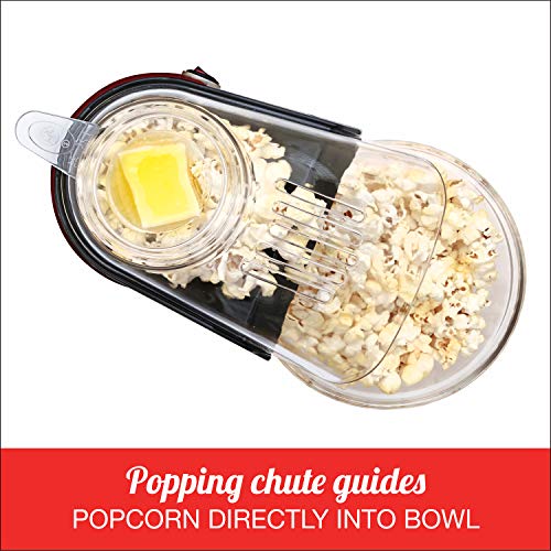Throwback (60061) Popper Hot Air Popcorn Maker, One Size, Red #TOP6