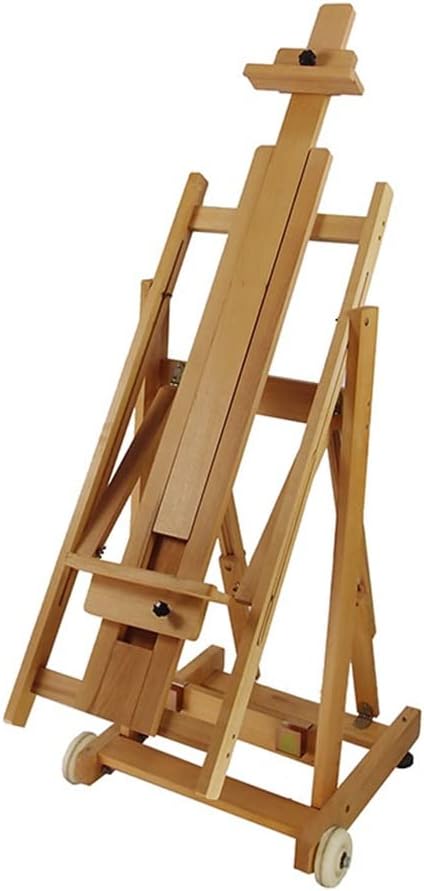 HBJWOV Large Roller Standing Easel Stand Up Poster Easel Large Art Easel Easel Poster Easel