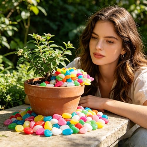 Piedras decorativas para jardín al aire libre en senderos y maceteros 2