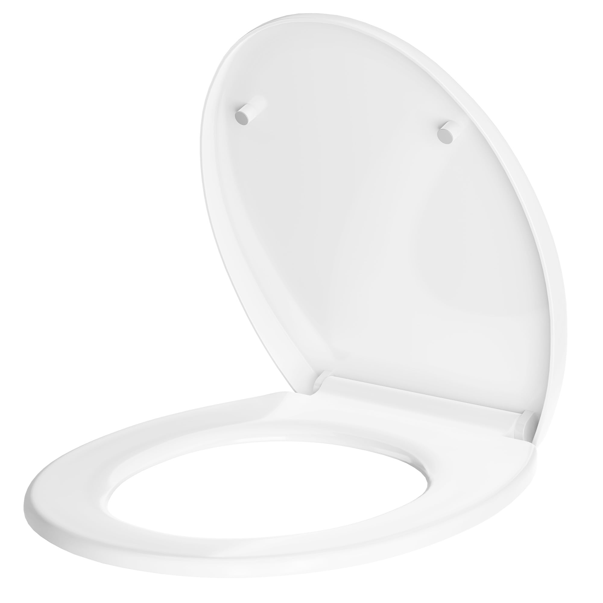 Abattant de WC antibactérien anti-UV à fermeture douce et clipsable