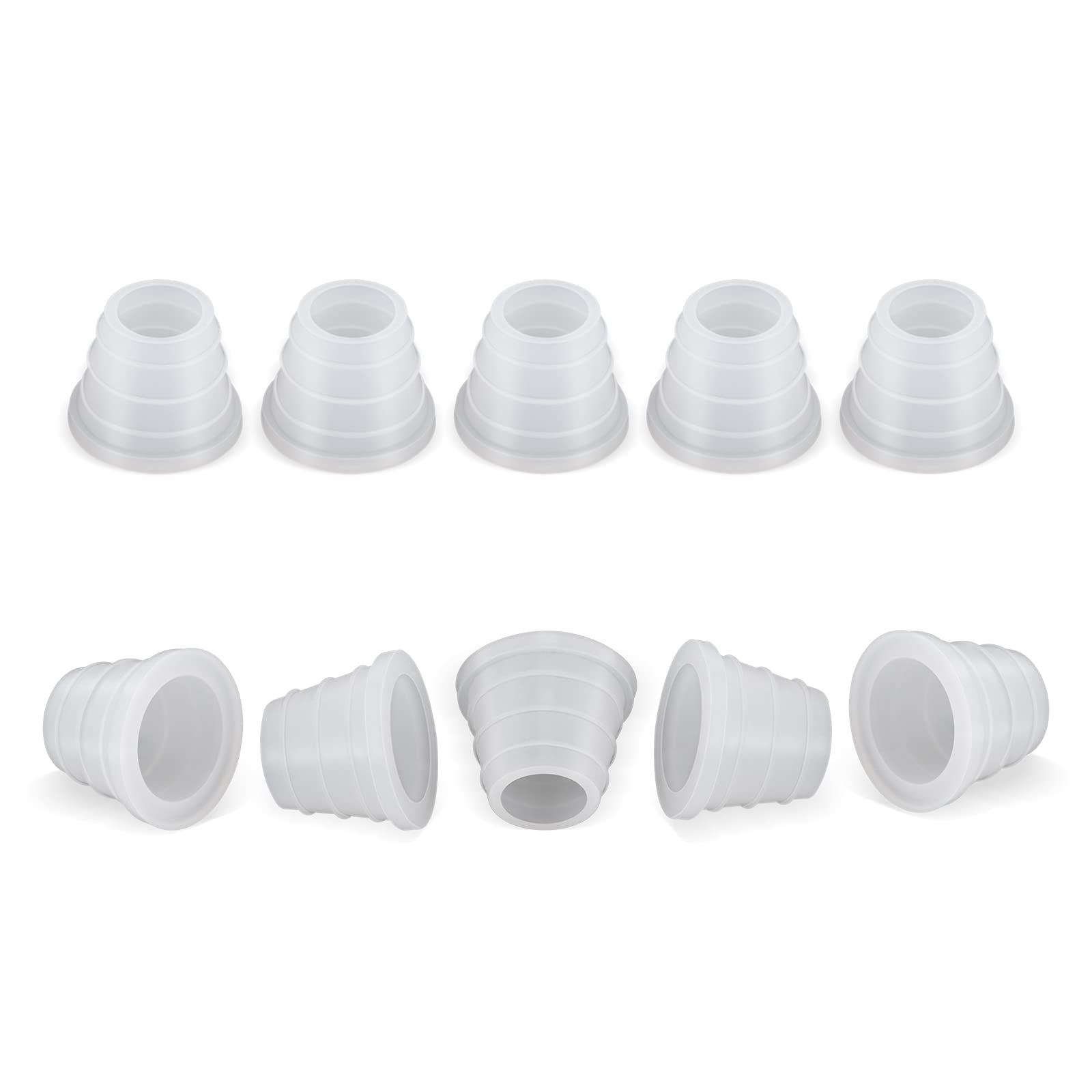 Hookah Grommet Silicone Bowl Gasket - Kitosun Original Hookah Accessories Great Seal for Clay Ceramic Stone Hookah Bowls 100% Natural Silicone Thick Durable No Sliding (10)