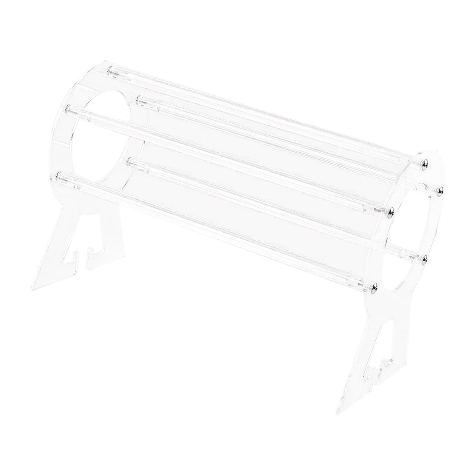 Msioytog Sturdy Acrylics Headband Storage Rack with Multiple Levels Designs for Organizing Hair Accessories and Jewelry Space Saving Headband Display