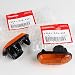 Honda Genuine S2000 Amber Side Marker Lights 33801-S2A-023 & 33851-S2A-023 1Pr