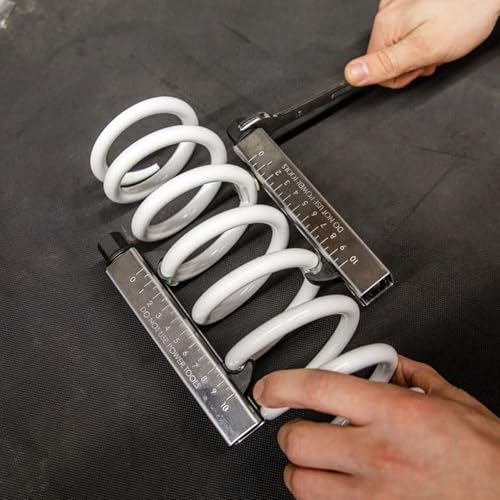 Compresor de resorte de choque para motocicleta y extractor de muelles de 100 mm 8