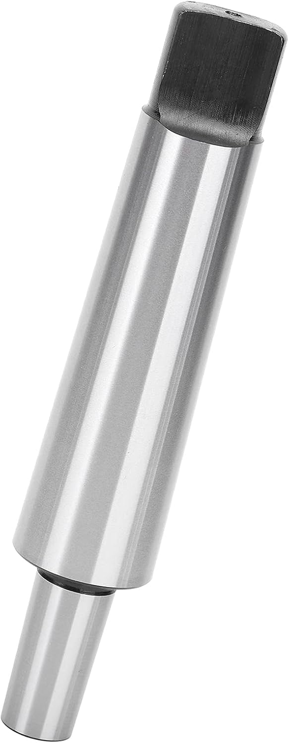 MT4 - B18 Drill Chuck Arbor | High Hardness Steel Straight Shank Adapter | Machine Tool Parts for Drilling Machines/Lathes/Mills | 164mm Length, 17.8mm Diameter