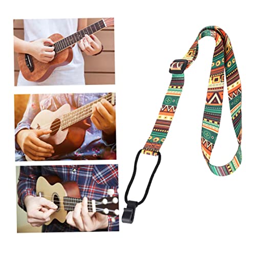 NOPEILVI Ukulele Neck Sold Clip sur Ceinture Ethnique de Courroie de ukulélé pour Les Mains Libres de Bouton-ukulélé - Les Beatles, Paul McCartney, John Lennon, RIngo Starr, George Harrison NOPEILVI Ukulele Neck Sold Clip sur Ceinture Ethnique de Courroie de ukulélé pour Les Mains Libres de Bouton-ukulélé – Image 4