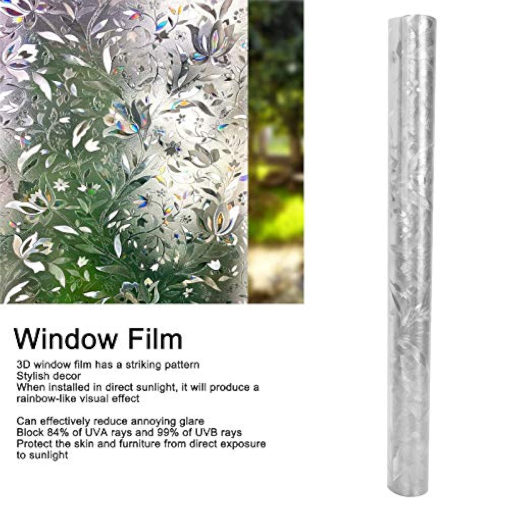 Eye-Catching Semi-Private Window Decal