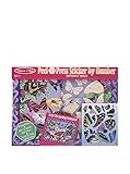 Melissa & Doug Peel & Press Sticker by Number (Butterfly Garden)